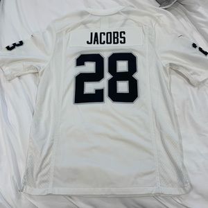 Josh Jacobs Raiders Jersey (White)